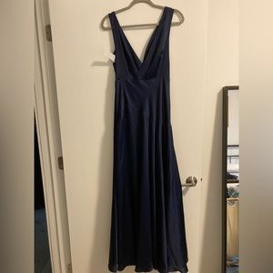 NWT Navy Fame and Partners Evening Dress